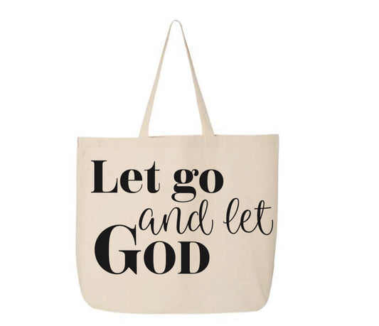 Let Go Let God Tote