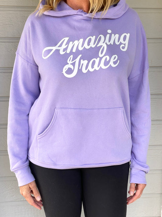 Amazing Grace Hoodie - Lavender